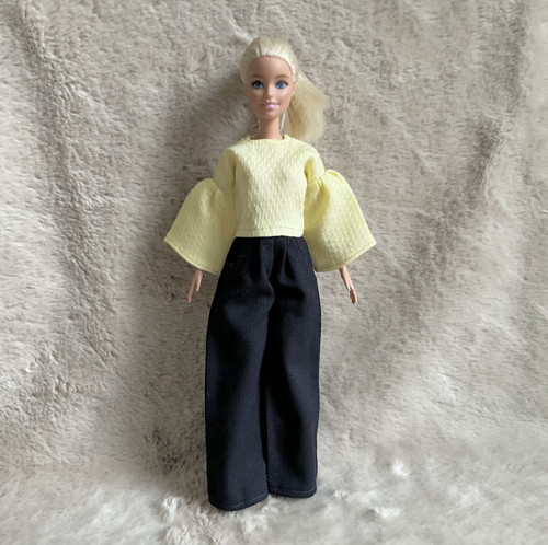 Sada oblečení pro panenky Barbie a podobně