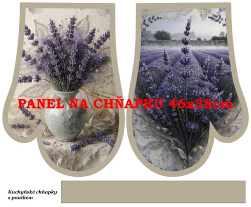 Bavlněný panel na chňapku - skladem — foto 1