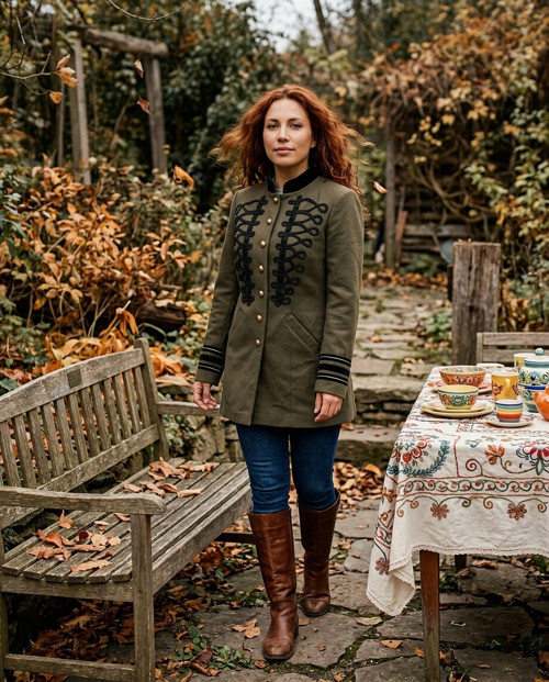 Kabát chic dragoun — foto 1