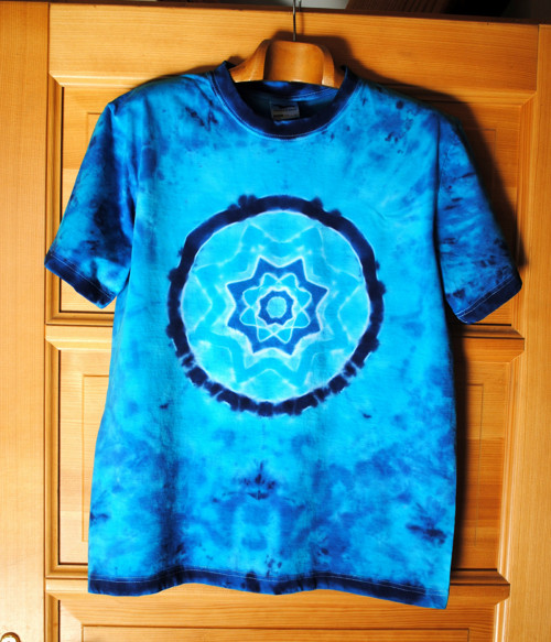 Batikované tričko L - Hvězdná brána