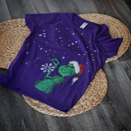 Triko Grinch a vločky — foto 1