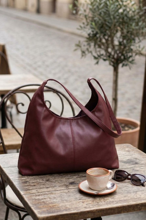 Dámska taška City Elegance bordová
