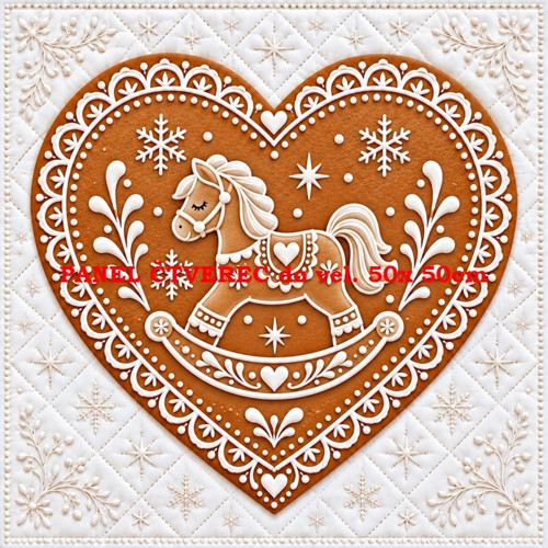 Bavlněný panel 15x15 cm - skladem