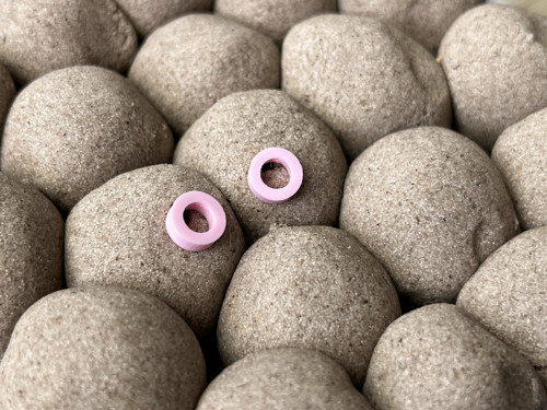 Basic kruh (baby pink)