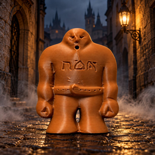 Sběratelská figurka - pražský Golem — foto 1