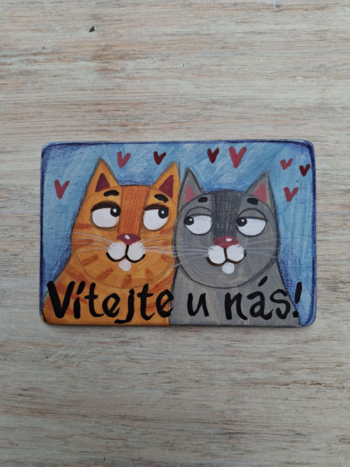 Cedulka na dveře
