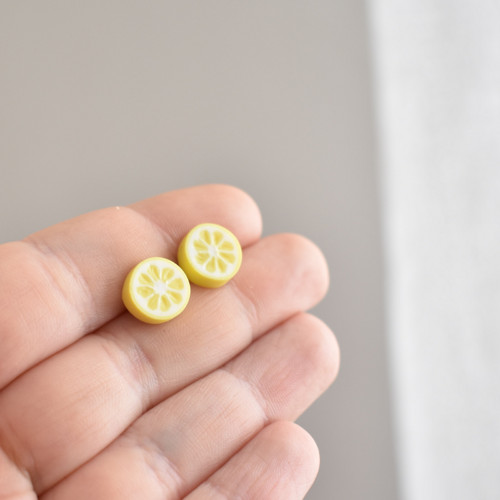 Náušnice citron