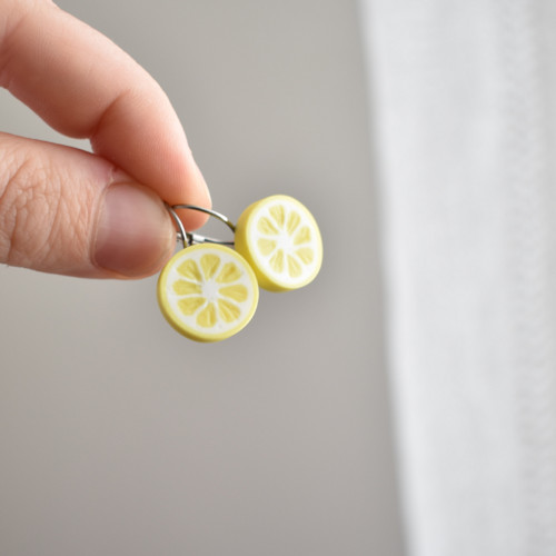 Náušnice citron