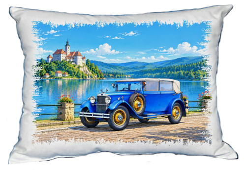 Moon River České auto veterán č. 07 polštářek