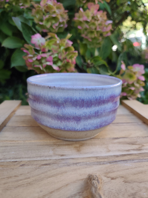 Matcha miska "levandule"