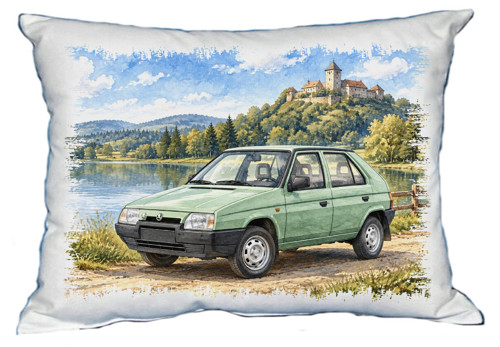 Moon River České auto veterán č. 12 polštářek