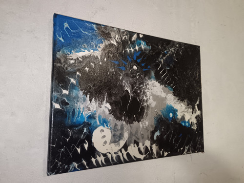 Abstrakt deep space