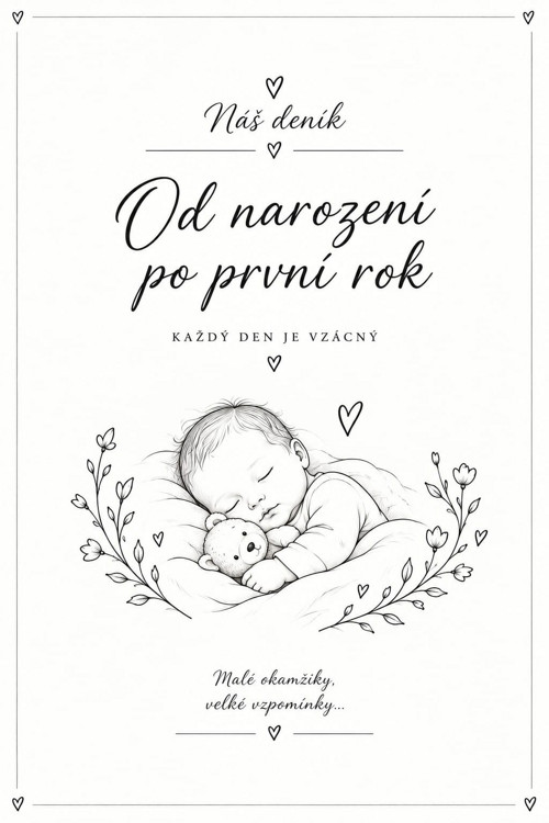 Deník miminka-Od narození po 1.rok-PDF