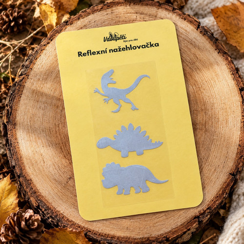 Dinošci - reflexní nažehlovačky