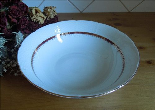 Porcelánová značená mísa