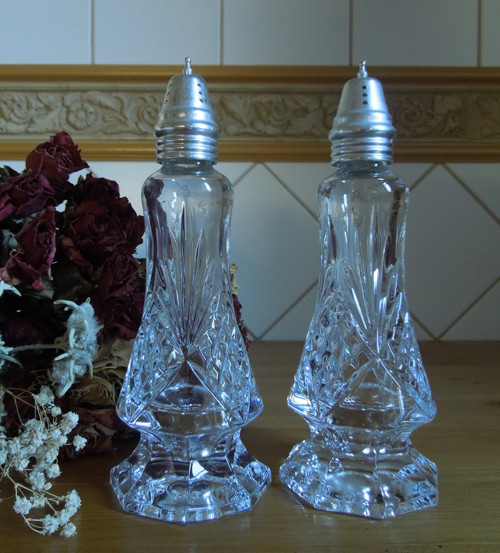 Luxusní křišťálový dochucovací set