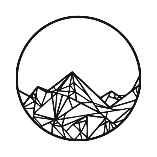 Geometrické hory – 3D dekorace