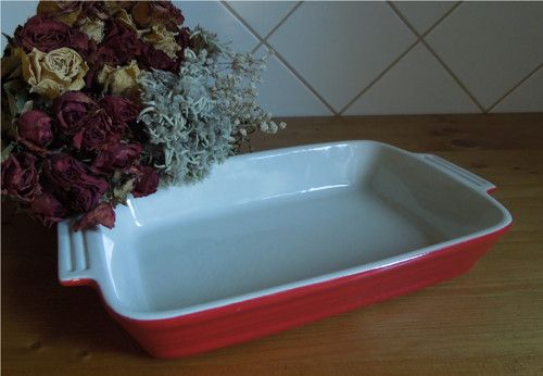 Pěkná zapékací porcelánová mísa