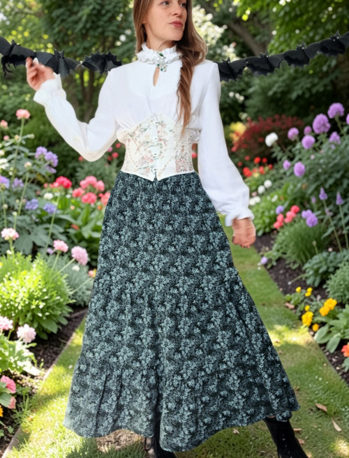 Sukně Podzimní Midi Délky 85 Cm