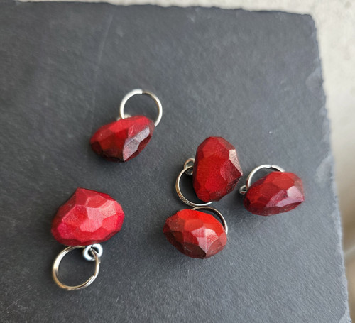 Srdcovka klíčová dark red — foto 1