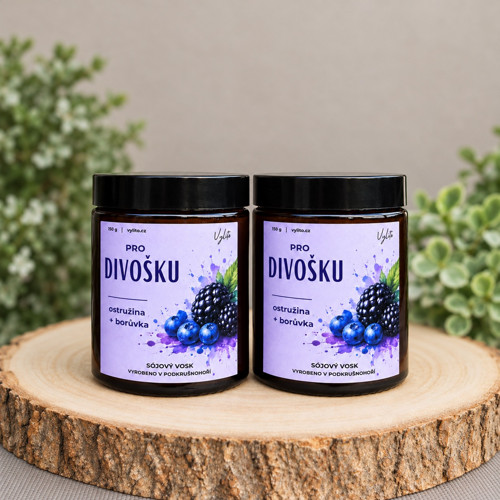 Sójová svíčka - Vylito pro divošku