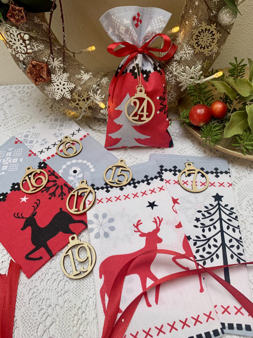 Adventní kalendář s jeleny