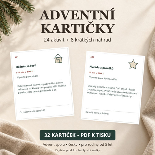 Advent spolu | 24 aktivit a 8 náhrad PDF