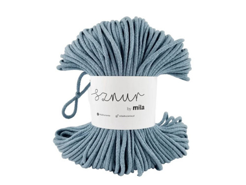 Bavlněná šňůra Mila 3 mm - Holubí