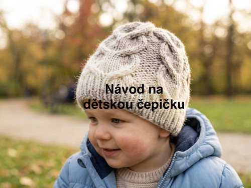 NÁVOD na dětskou čepičku