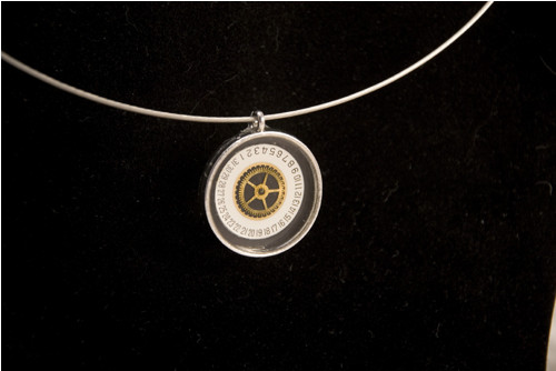 1786 náhrdelník steampunk — foto 1