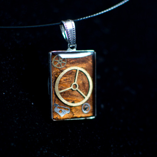 1421 náhrdelník steampunk — foto 1