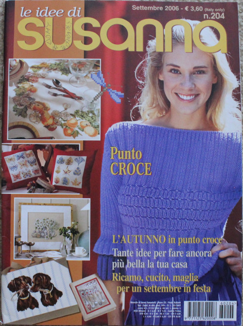 Časopis Le idee di Susanna 09/2006 n.204