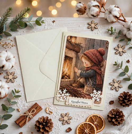 3D přání - Kouzelné Vánoce
