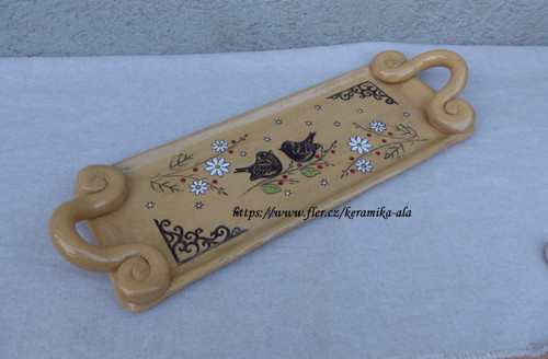 Keramický tác, štrůdlák 39cm/ skladem — foto 1