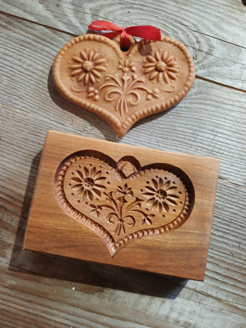 Forma srdíčko 9x6 cm