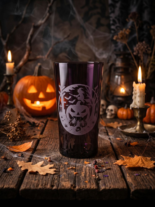 Sklenice Halloween I
