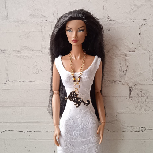 Šperky pro Barbie - řetízkový náhrdelník