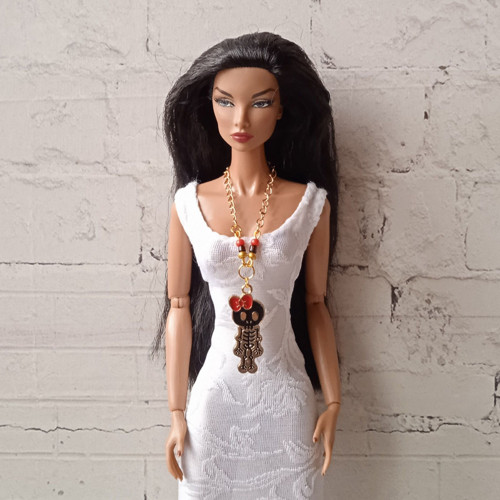 Šperky pro Barbie - řetízkový náhrdelník — foto 1