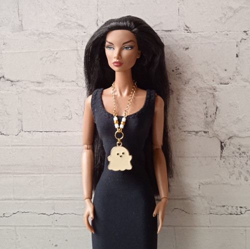 Šperky pro Barbie - řetízkový náhrdelník — foto 1