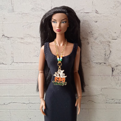 Šperky pro Barbie - řetízkový náhrdelník — foto 1
