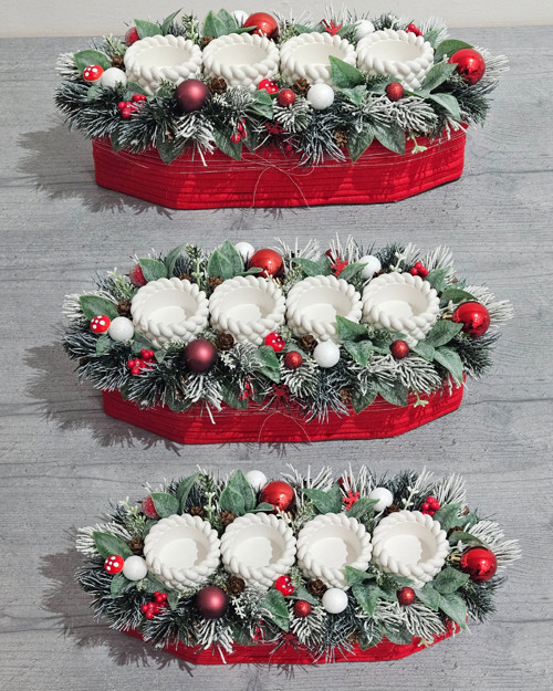 Adventní svícen délka 35cm