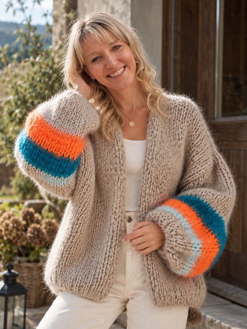 Mohérový cardigan Amelie