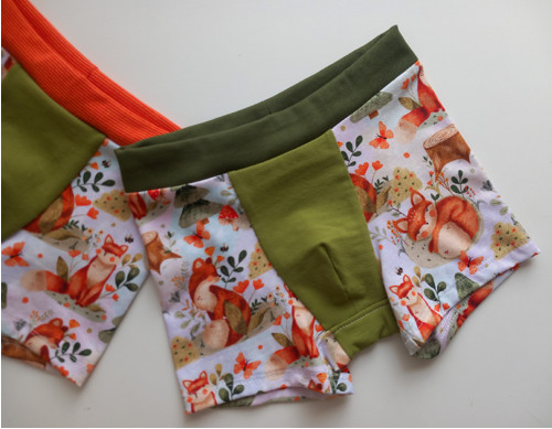 Liščí boxerky s bambusem