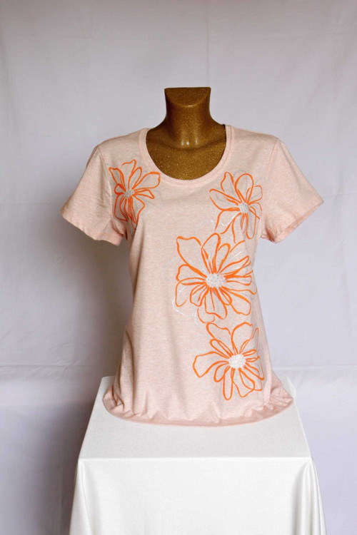 Malované tričko, vel. 46 (XL)