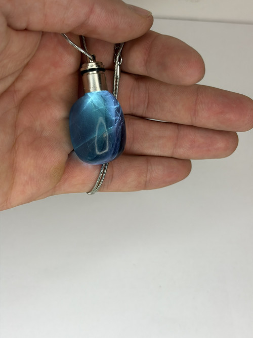 Svítící náhrdelník Fluorit — foto 1