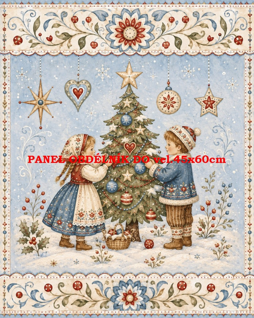 Bavlněný panel 8x10 cm - skladem