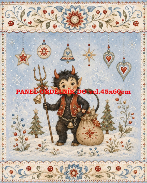 Bavlněný panel 8x10 cm - skladem — foto 1