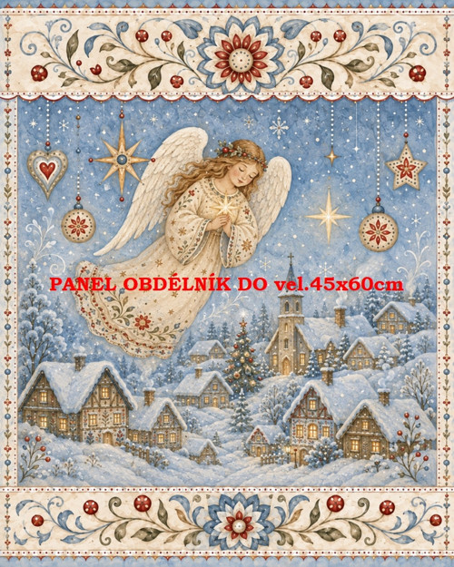 Bavlněný panel 8x10 cm - skladem