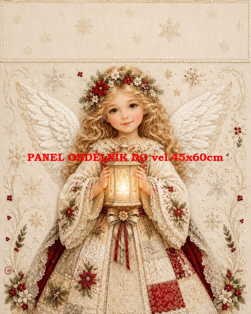 Bavlněný panel 8x10 cm - skladem