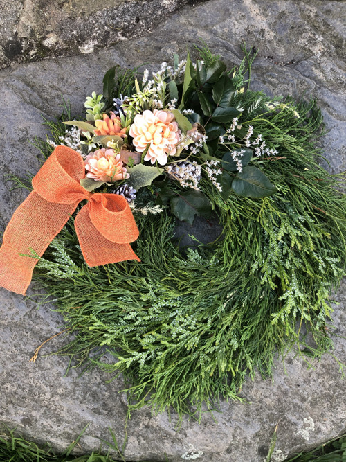Dušičkový věnec — foto 1